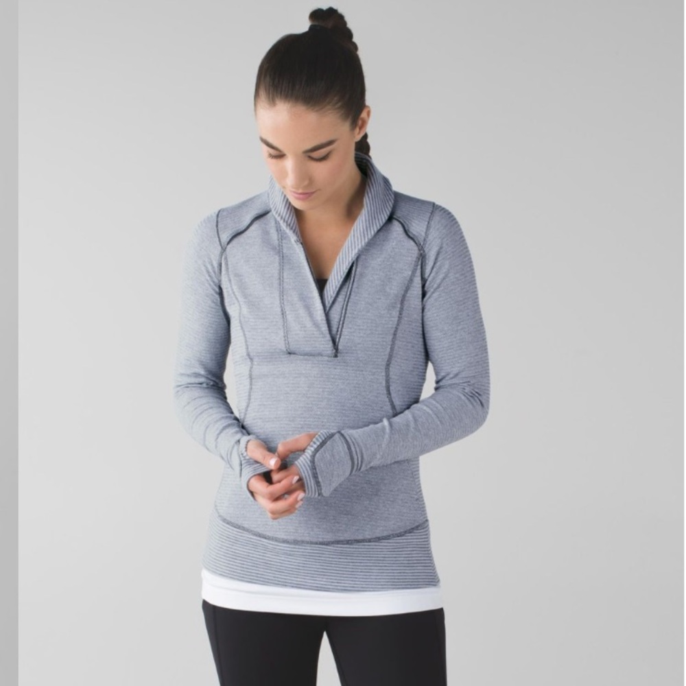 Lululemon Think Fast Pullover, sz 6